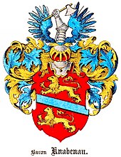 Coat of arms of the von Knabenau
