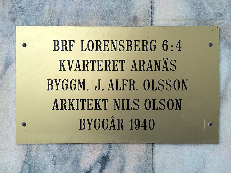 File:Kungsportsavenyen 45 plaque.jpg