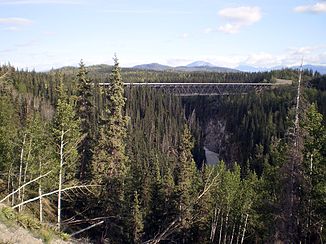 Kuskulana River Bridge on McCarthy Road