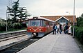 Y-tog på stationen i 1981.