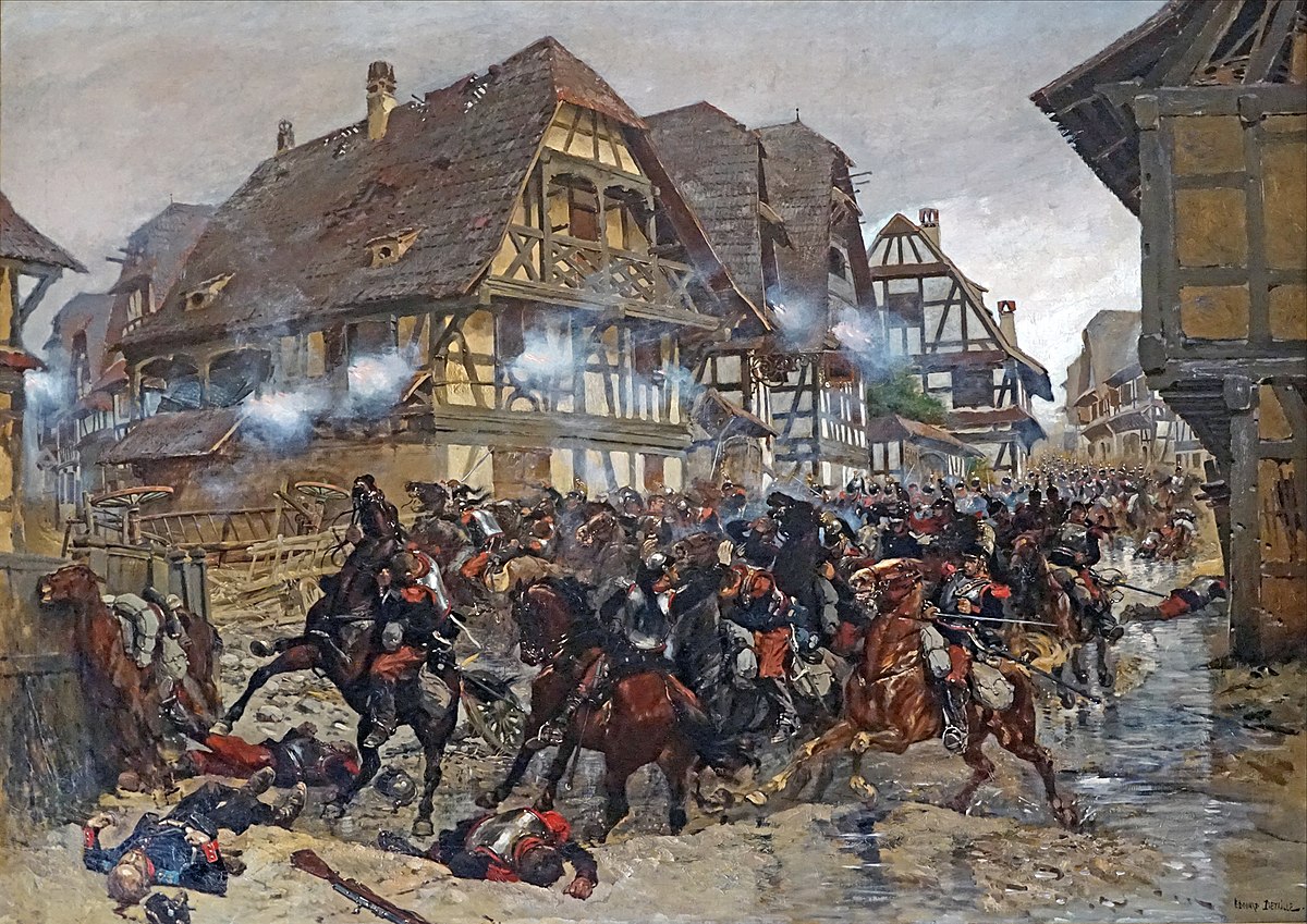 Bataille entre Marcadigas et les cinq rois (Paris, BnF, Français 1456 f.7)