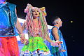 Lady Gaga on her most recent tour