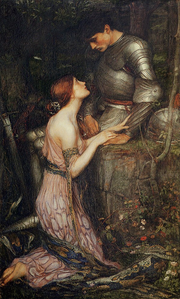 Lamia (first version) by John William Waterhouse (1905).