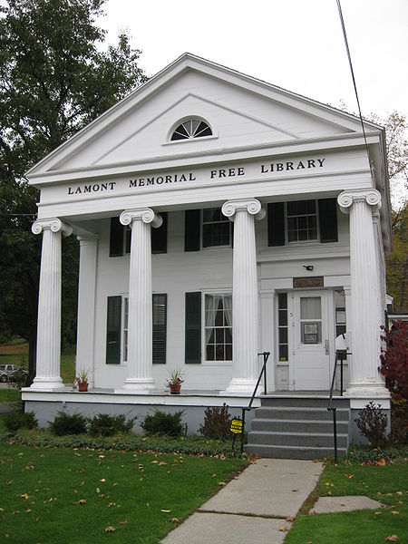 File:Lamont Library McGraw NY Oct 09.jpg