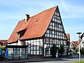 Half-timbered gabled house