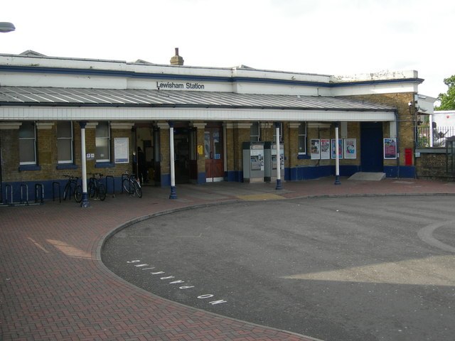 Lewisham station entrance