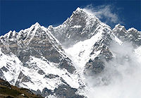 4. Lhotse is the third highest summit of the Himalaya.
