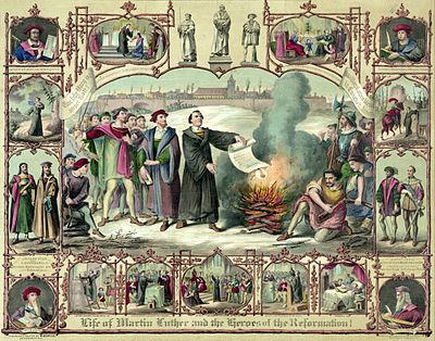 Life of Martin Luther and the heroes of the Reformation.