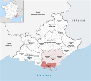 <span class="mw-page-title-main">Arrondissement of Toulon</span> Arrondissement in Provence-Alpes-Côte dAzur, France