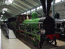 Restored Neilson 0-6-0 Finnish Steam Locomotive Class C1, used in Finland from 1869 well into the 1920s, preserved at the Finnish Railway Museum Loco21.jpg