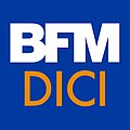 Logo de BFM DICI Alpes du Sud depuis le 9 mars 2021.