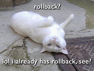 Yah rollback.