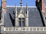 Tragaluz gótico castillo de Amboise