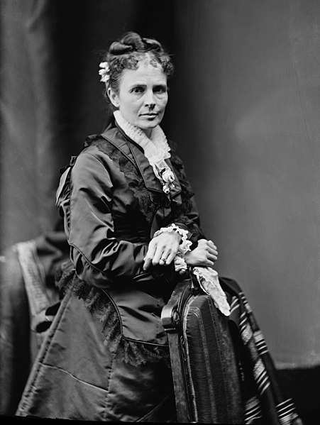 Lucretia Garfield in the 1870s