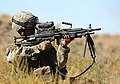 US soldier in Afganistan