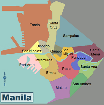 Distretti di Manila