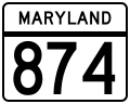File:MD Route 874.svg