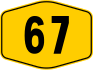 Federal Route 67 shield}}