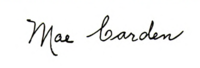 Mae Carden signature.png