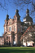 Jesuitenkirche Mannheim, view from notheast