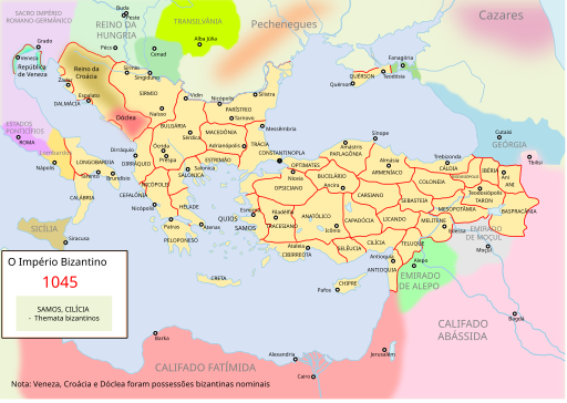 File:Map Byzantine Empire 1045-pt.svg