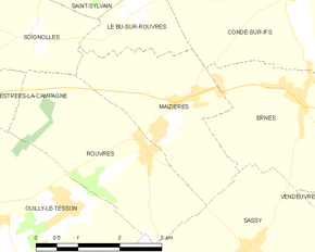 Poziția localității Maizières