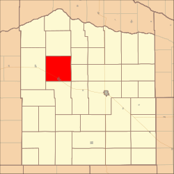 Map highlighting Atkinson Township, Holt County, Nebraska.svg