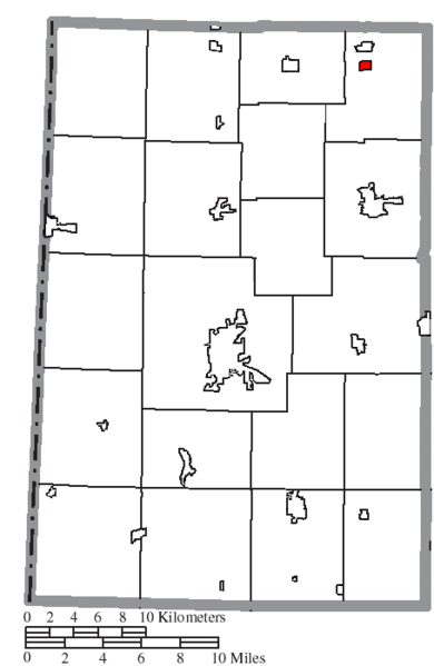 File:Map of Darke County Ohio Highlighting Yorkshire Village.png