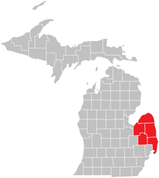 <span class="mw-page-title-main">The Thumb</span> Peninsula and region of Michigan