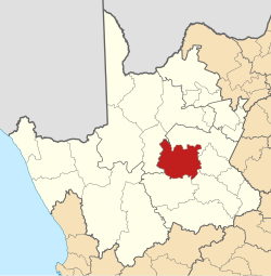 Location in the Northern Cape