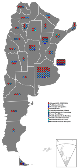 Legislativní volby v Argentině v roce 1999