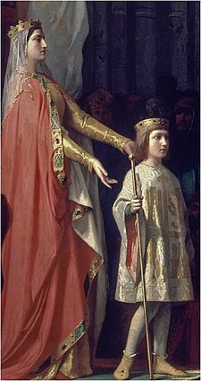 Marie z Moliny se synem Ferdinandem IV.
