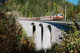 Viaduc de Saugraben près d'Annaberg.