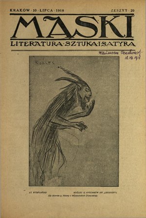 Maski - literatura, sztuka i satyra - Zeszyt 20 1918.pdf