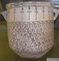 Bemaltes Keramikgefäß aus Meroe