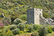 Veduta di una torre del vallo