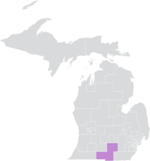 Michigans 16th Senate district American legislative district