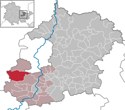 Läget för kommunen Milda i Saale-Holzland-Kreis