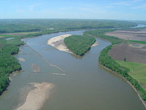 Misūrio upė Misūrio valstijoje