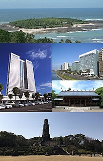 <span class="mw-page-title-main">Miyazaki (city)</span> Core city in Kyushu, Japan