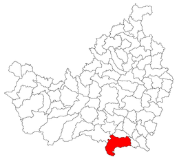 Moldovenești – Mappa
