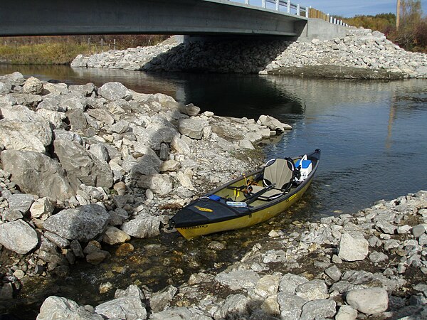 Public access from a bridge right-of-way