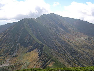 Mount Poroshiri mountain in Hokkaido, Japan