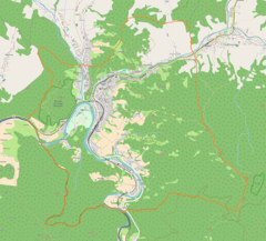 Mapa lokalizacyjna Muszyny