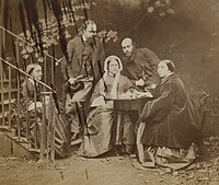 Lewis Carroll: Rodina Rossettiů, říjen 1863