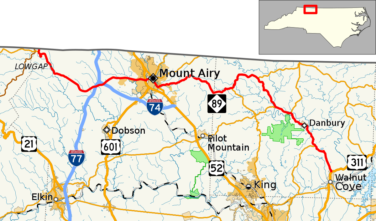 North Carolina Highway 89 Wikipedia