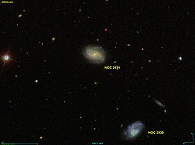 NGC 2931 makalesinin açıklayıcı görüntüsü