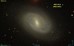 Выгляд NGC 4407