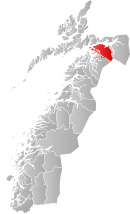 Vị trí Ballangen tại Nordland
