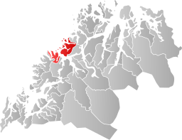 Hillesøy kommun i Troms fylke.